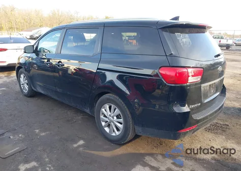 2016 Kia Sedona Lx z USA, uszkodzony, nr VIN KNDMB5C19G6202842
